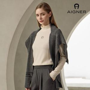 1.3 아이그너 AIGNER 24FW 울 캐시미어 니트 숄 머플러