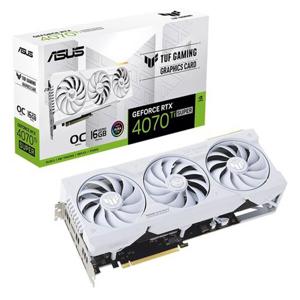 ASUS TUF Gaming 지포스 RTX 4070 Ti SUPER O16G OC D6X 16GB White 그래픽카드 대원CTS