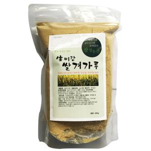 1.2kg 쌀겨 미강 600g x 2팩 국산 현미미강