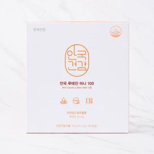 메가마트 안국 루테인미니 100 기프트세트 100mg180캡슐