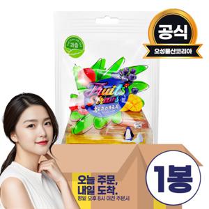 코조 후르츠 스트로우 젤리 800g (20gx40개) /과일젤리/마이쮸/카라멜/젤리뽀/하리보/트롤리/담라