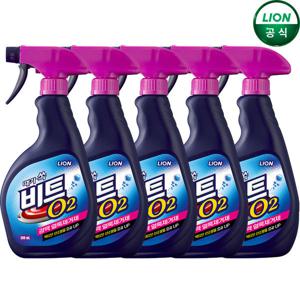 비트 O2 얼룩 제거제 500ml 5개