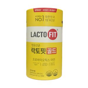 락토핏 생유산균 골드5X 2g x 50포 1통 / YD