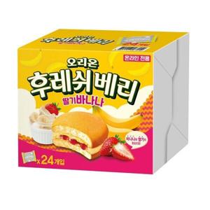 오리온 후레쉬베리 딸기 바나나 12Px2EA 672g