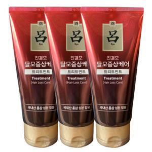 려 자양윤모 탈모증상케어 진결모 트리트먼트 300ml  x 3개/