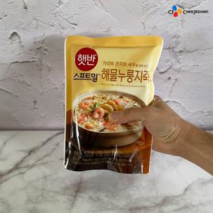 CJ 비비고죽 햇반소프트밀 해물누룽지죽 420g