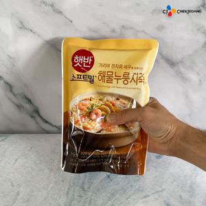 CJ 비비고 죽 햇반소프트밀 해물누룽지죽 420g 즉석 간편 죽