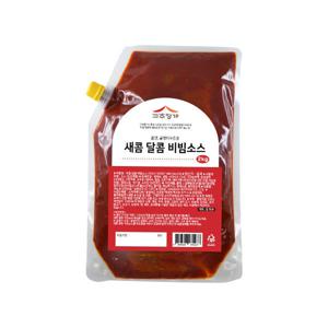 고추명가 새콤달콤 비빔소스 2kg / 쫄면 업소용식자재