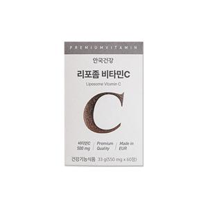 안국건강 리포좀 비타민C 550mg 60캡슐/mj