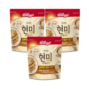 담백한 현미푸레이크 550g 3개