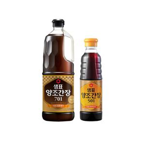 샘표 양조간장701 1.7L + 양조간장 501 500ml