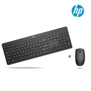 HP 정품 235 무선 키보드 마우스 세트 사무용 가정용 회사 저소음키보드 일반마우스 +무료배송+사은품