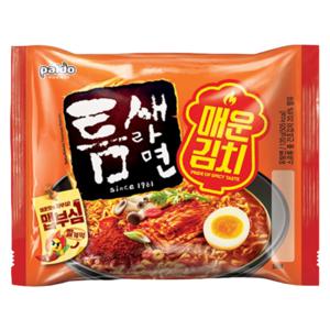 팔도 틈새라면 매운김치 120g x 12개