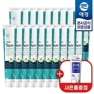 애경 2080 청은차 향기화차 치약 190g x20개 +치약50g 증정