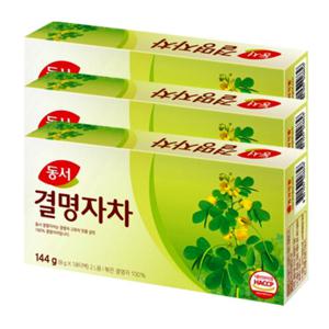 (18개입x3개)동서 결명자차 8g x 54T식수용 동서결명자차54 결명자차18 학교간식 선생님 사무실 회사 티백