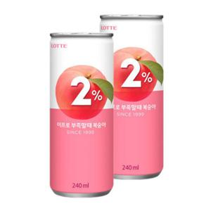 60개 롯데 이프로 복숭아 240ml x 60캔 (30캔 2박스)간식 이프로복숭아캔  이프로복숭아240 피씨방게임방