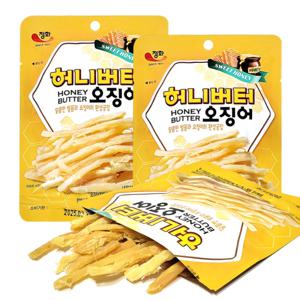 허니버터 오징어 30g x 3개_집에서 간단한 소주안주 홈파티음식