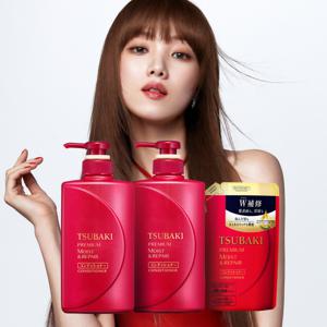 프리미엄 모이스트 앤 리페어 컨디셔너 490ml 2개 + 리필 컨디셔너 330ml