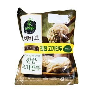 CJ제일제당 비비고 진한 고기만두 400g x2개 묶음기획