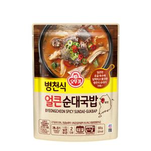 오뚜기 병천 얼큰 순대국밥 500g