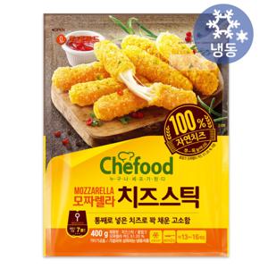 롯데 쉐푸드 모짜렐라 치즈스틱  400g/냉동