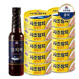 사조대림 사조대림 사조 살코기참치 250g x10캔 (+프리미엄참치액550ml 증정)