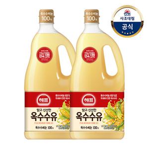 [사조대림] 해표 옥수수유 1.8L x2병