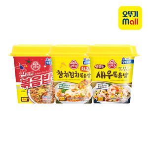 [오뚜기] 컵 볶음밥 진라면/참치김치/새우 230g 6개 골라담기