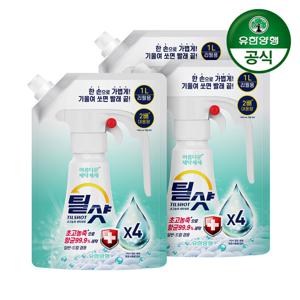 틸샷 초고농축 세탁세제 리필형 1000ml 3개