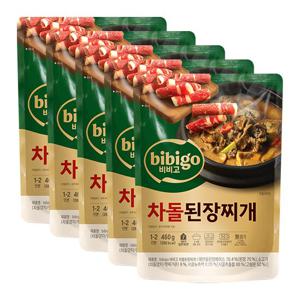 [CJ] 비비고 차돌된장찌개 460G X 5개