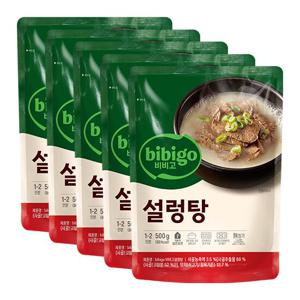 비비고 설렁탕 500g x5개