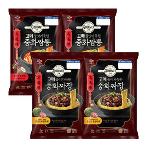 [CJ] 고메 중화짬뽕 652G 2봉 +중화짜장 760G 2봉