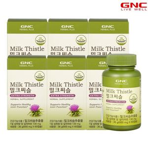 [GNC] 밀크씨슬 600mg 30일분(60정) x 6병