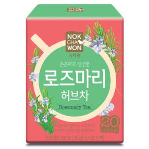 녹차원 로즈마리허브차 20티백