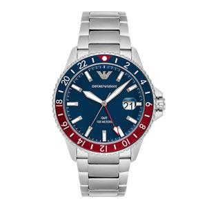 [공식본사정품] 아르마니 AR11590 Diver GMT 남성 메탈시계