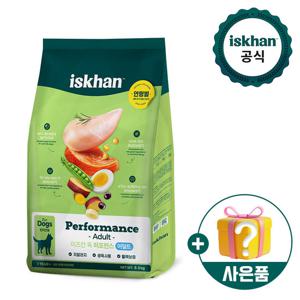 [25.01까지] 이즈칸 독 퍼포먼스 어덜트 6.5kg+풉백+져키1개