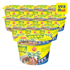 [오뚜기] BIg컵누들 우동맛 용기 61.5g 12개