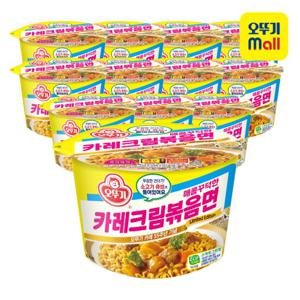 [오뚜기] 카레크림볶음면 용기 120g 12개