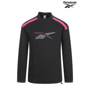 [리복]Reebok 남성 클래식 빅로고 팀스포츠 긴팔 티셔츠 CL D TEAMSPORTS CREW RETS1F377BK