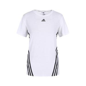 [아디다스]adidas 여성 화이트 3줄 반팔티셔츠