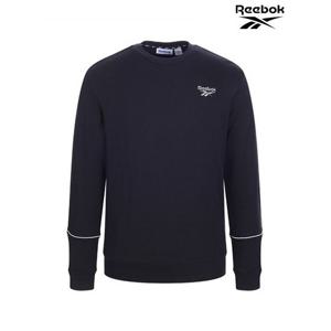 [리복]Reebok 남성 트레이닝 CREW SWEAT 맨투맨 블랙 RETS1F952BK