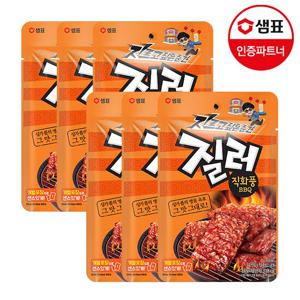 [샘표] 질러 직화풍비비큐 30g X6봉 /꾸이맨/간식/술안주