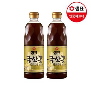 샘표 국산콩간장 860ml X 2팩