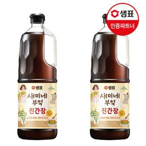 샘표 새미네부엌 진간장 1.7L X2개