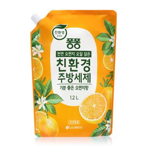 [퐁퐁]친환경 주방세제(오렌지) 1200ml