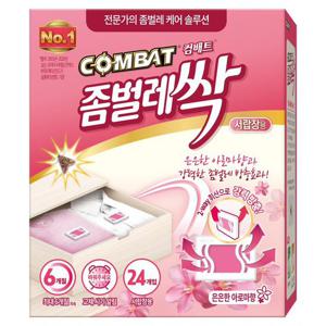 [컴배트]좀벌레싹 아로마향 서랍장용 24입