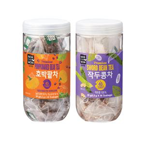 [녹차원] 호박팥차 40T+작두콩차 40T