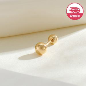 [비앤비골드] (당일발송)14K 볼 피어싱 4mm 한쪽 JAE40444