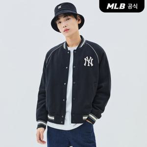 [MLB] 저지 컬시브 바시티자켓 NY (Black)