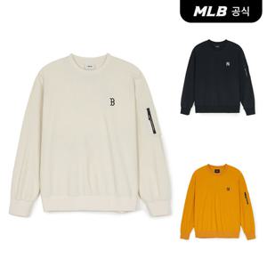 [MLB] 베이직 고프코어 우븐 맨투맨 (3 COLOR)